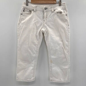 Miss Me Women's Cream Jeans